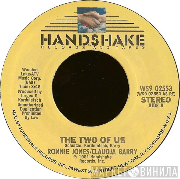 Claudja Barry, Ronnie Jones - The Two Of Us