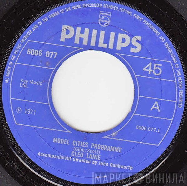 Cleo Laine  - Model Cities Programme