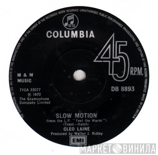 Cleo Laine  - Slow Motion
