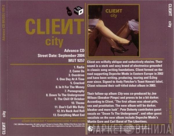 Client  - City