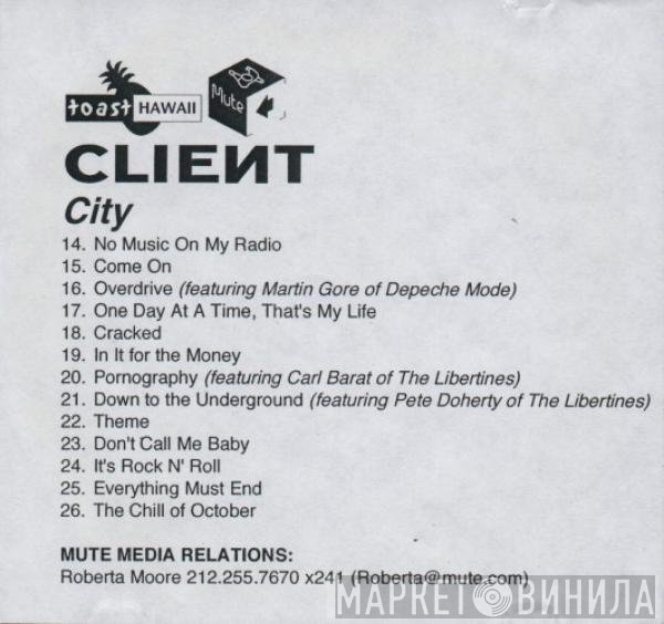 Client  - City