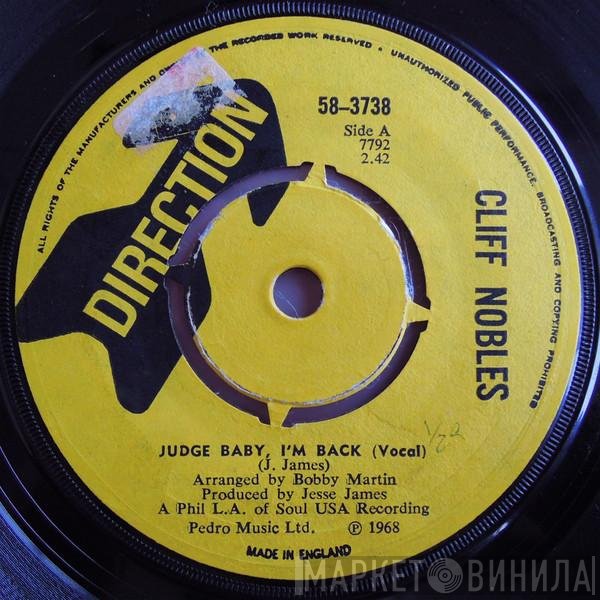 Cliff Nobles & Co, Cliff Nobles - Judge Baby, I'm Back / Horse Fever