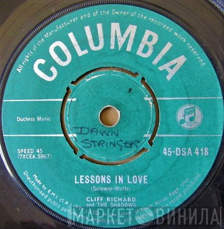 Cliff Richard  - Lessons In Love / How Wonderful To Know