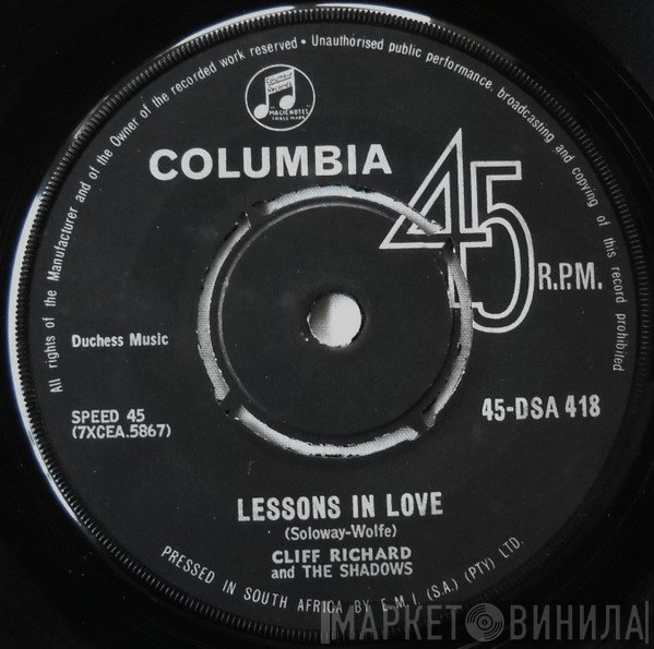 Cliff Richard  - Lessons In Love / How Wonderful To Know