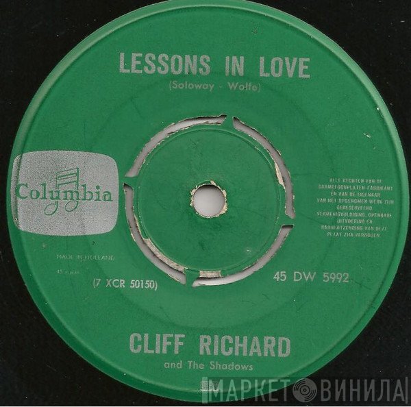 Cliff Richard & The Shadows  - Lessons In Love
