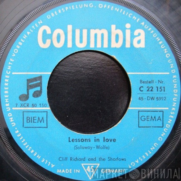 Cliff Richard & The Shadows  - Lessons In Love