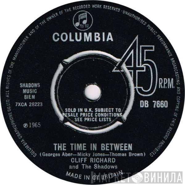 Cliff Richard & The Shadows  - The Time In Between