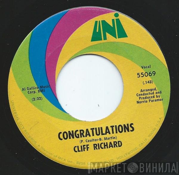 Cliff Richard  - Congratulations