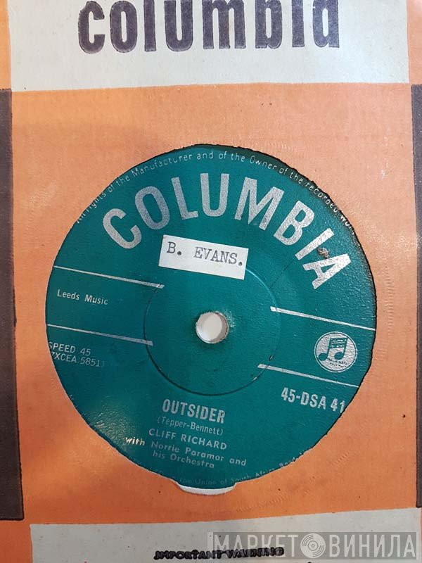 Cliff Richard With Norrie Paramor And His Orchestra  - Outsider