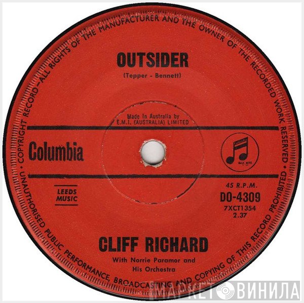 Cliff Richard With Norrie Paramor And His Orchestra  - Outsider