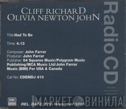Cliff Richard With Olivia Newton-John  - Had To Be