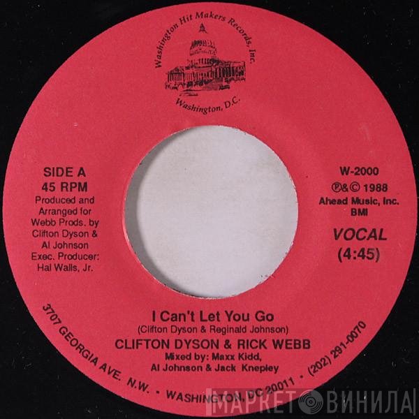 Clifton Dyson & Rick Webb  - I Can't Let You Go