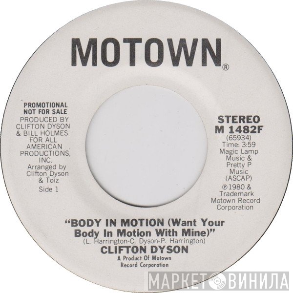 Clifton Dyson - Body In Motion