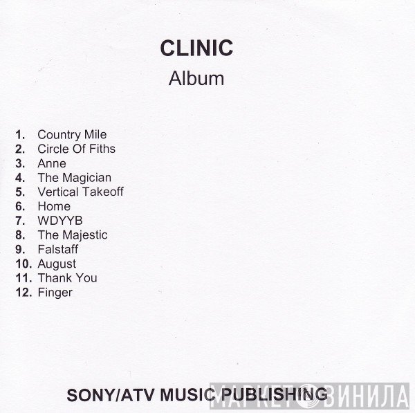 Clinic  - Album