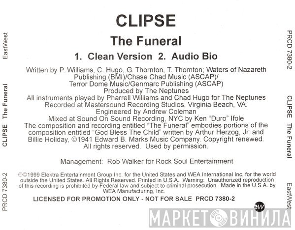 Clipse  - The Funeral