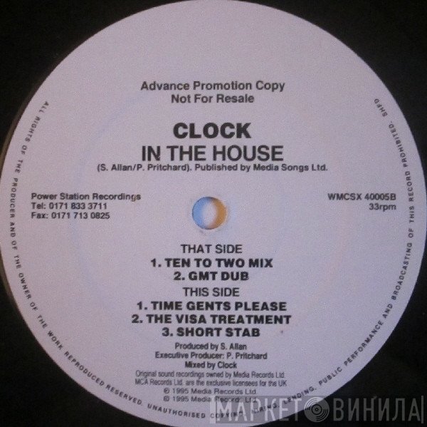 Clock - In The House