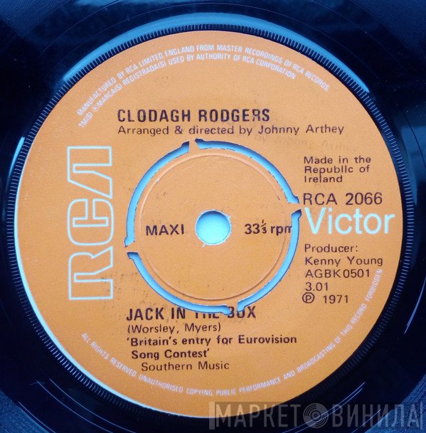 Clodagh Rodgers  - Jack In The Box