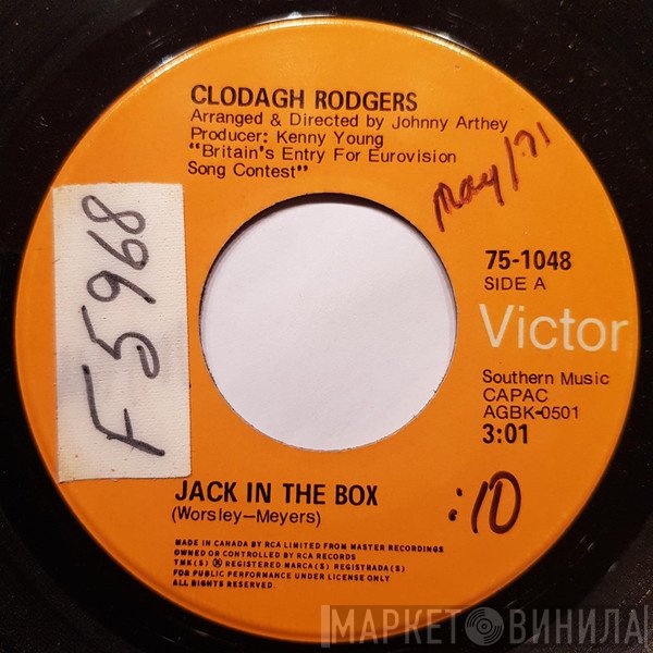 Clodagh Rodgers  - Jack In The Box