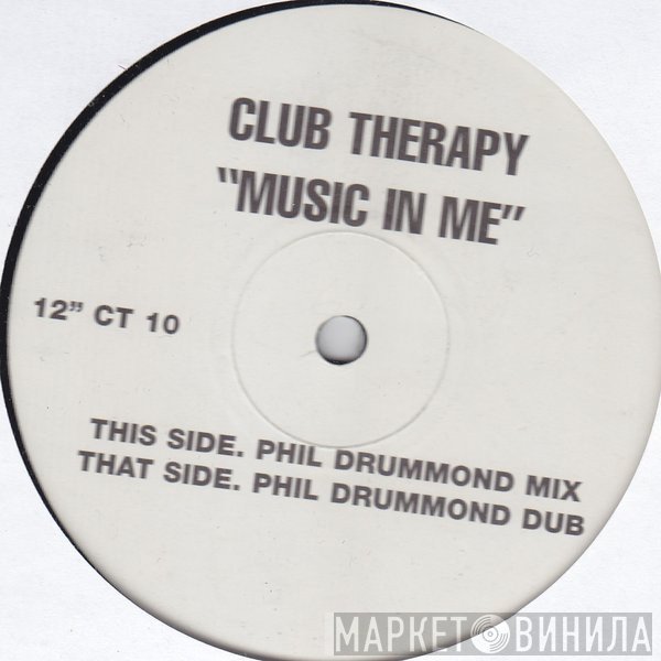 Club Therapy - Music In Me
