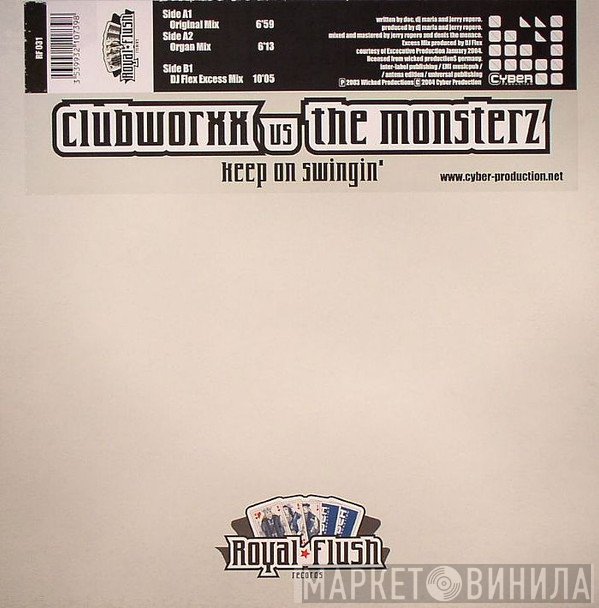 Clubworxx, The Monsterz - Keep On Swingin'