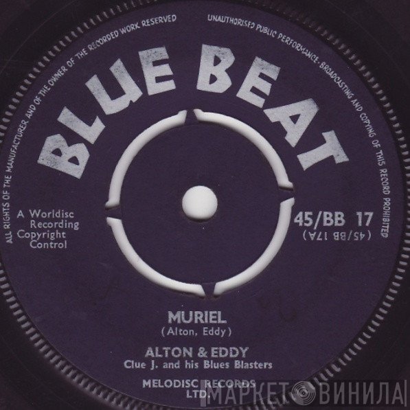 Clue J. & The Blues Blasters, Alton & Eddy - Muriel / Silky