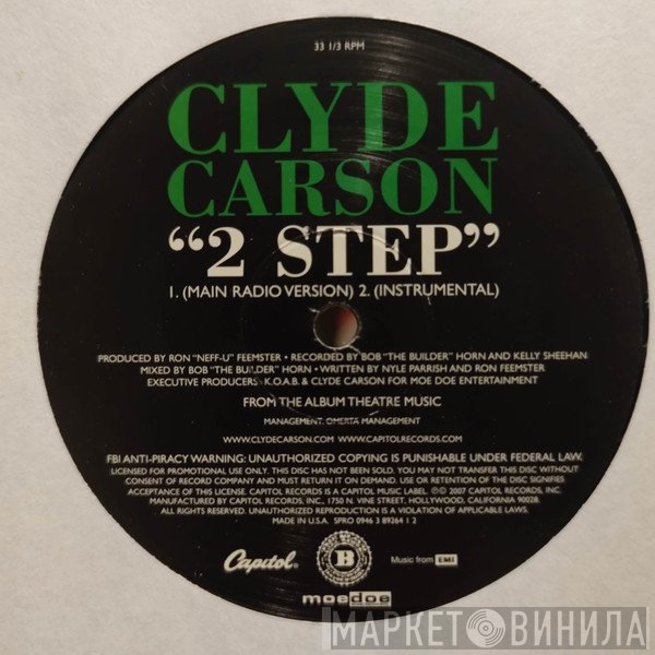 Clyde Carson - 2 Step