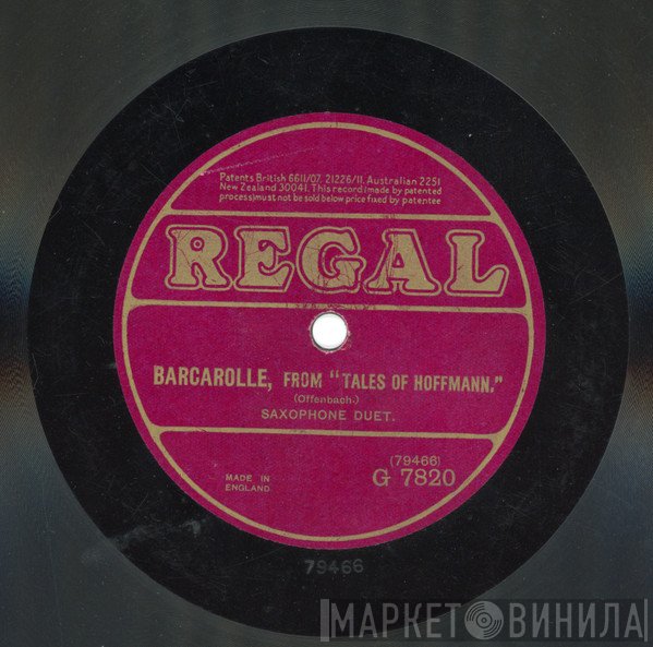 Clyde Doerr, Bert Ralton - Barcarolle / intermezzo