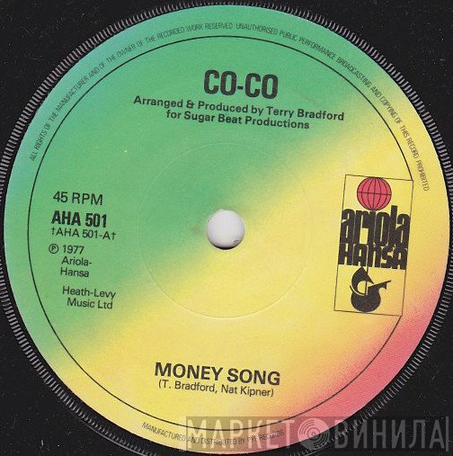 Co Co - Money Song / Save Me