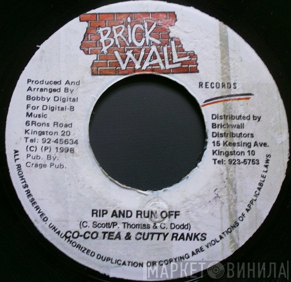 Cocoa Tea & Cutty Ranks  - Rip And Run Off