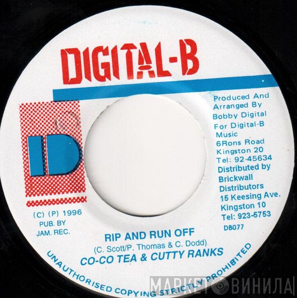 Cocoa Tea & Cutty Ranks  - Rip And Run Off
