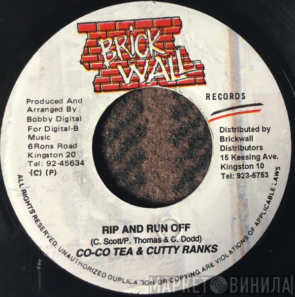 Cocoa Tea & Cutty Ranks  - Rip And Run Off