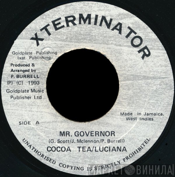 Cocoa Tea & Luciano   - Mr. Governor