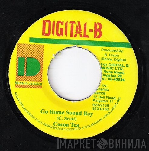 Cocoa Tea  - Go Home Sound Boy