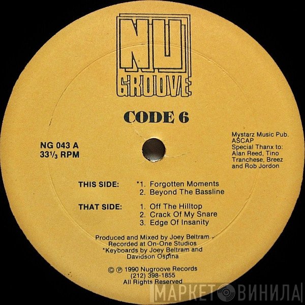 Code 6 - Forgotten Moments