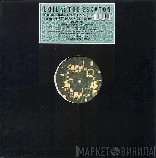 Coil vs The Eskaton  - Nasa-Arab / First Dark Ride