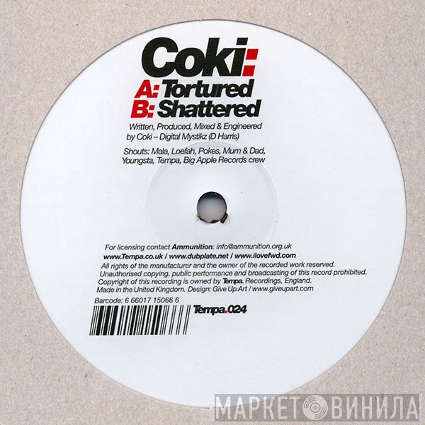 Coki  - Tortured / Shattered