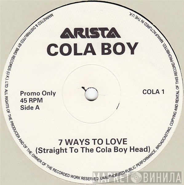 Cola Boy - 7 Ways To Love