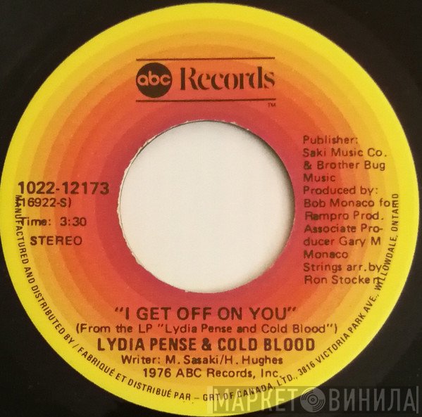 Cold Blood - I Get Off On You / We Came Down Here/Cold Blood Smoking