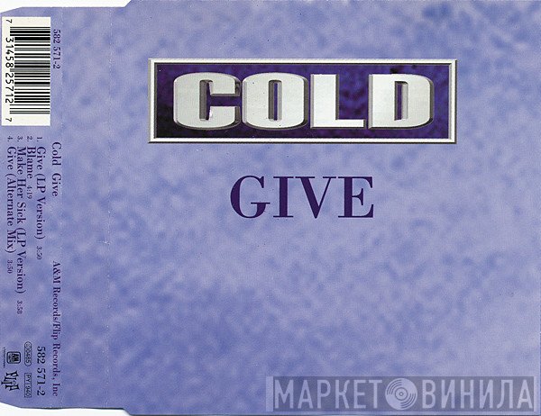 Cold   - Give