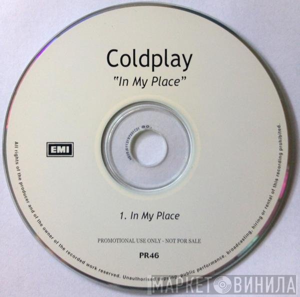 Coldplay  - In My Place