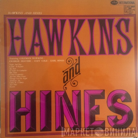Coleman Hawkins, Earl Hines - Hawkins & Hines