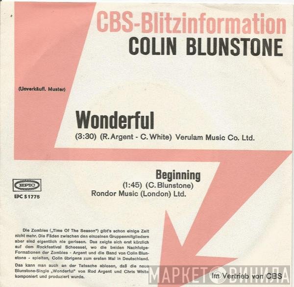 Colin Blunstone  - Wonderful