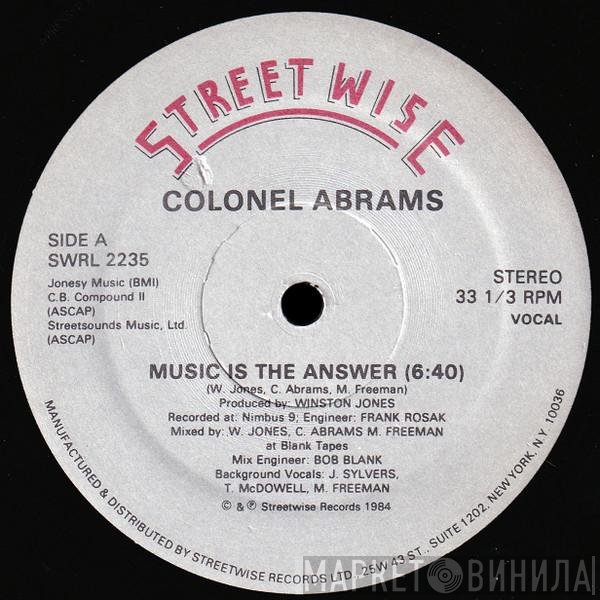 Colonel Abrams - Music Is The Answer