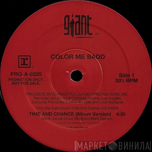 Color Me Badd  - Time And Chance