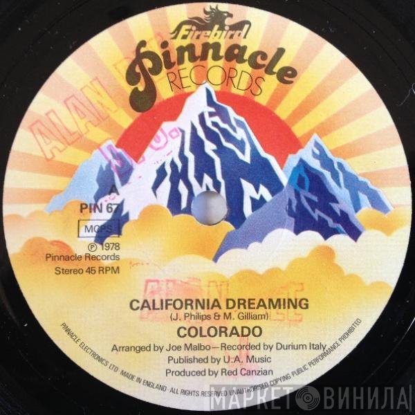 Colorado  - California Dreaming