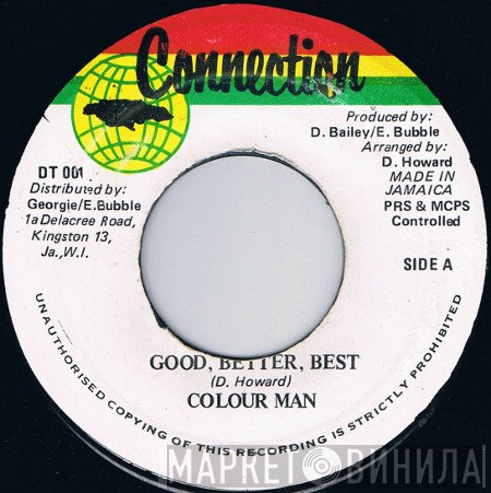 Colour Man - Good, Better, Best