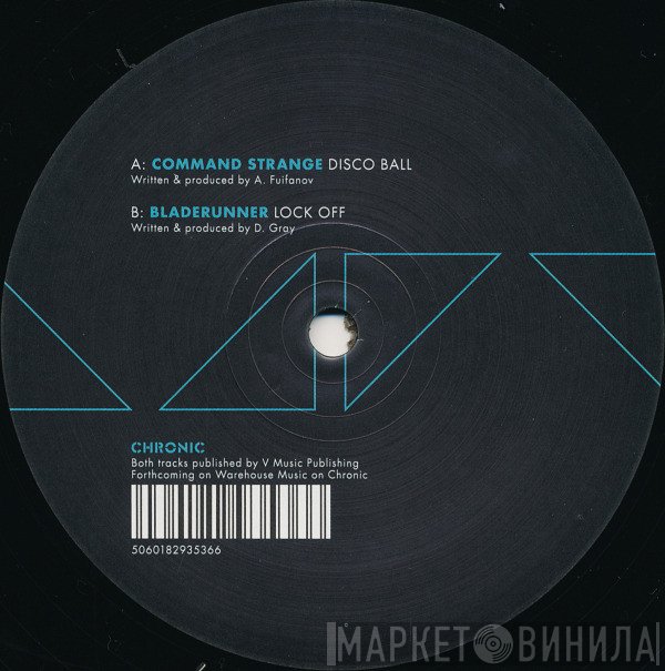 Command Strange / Bladerunner  - Warehouse Music Sampler