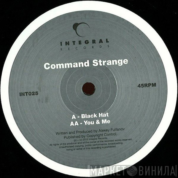 Command Strange - Black Hat / You & Me