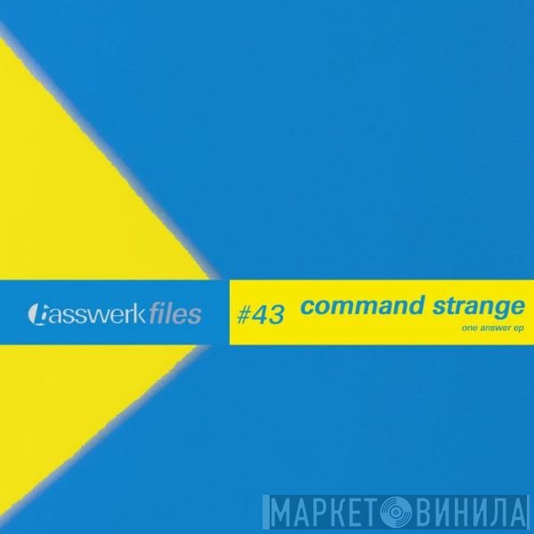 Command Strange  - One Answer EP