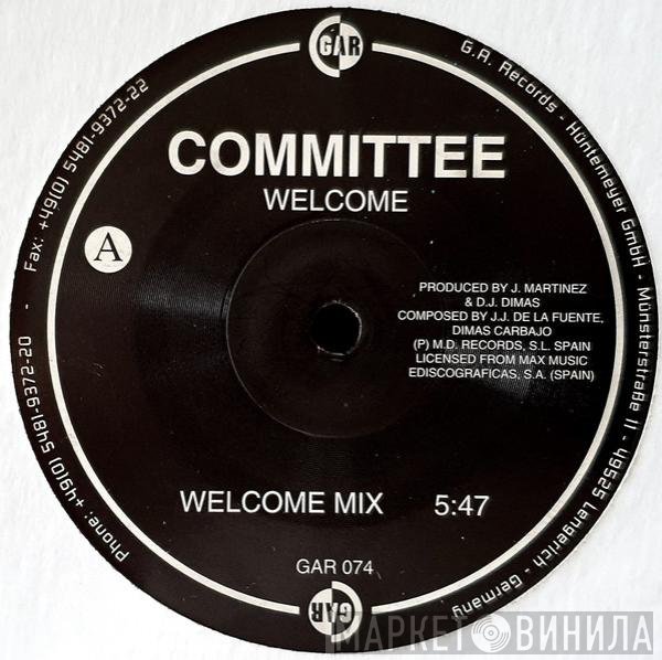 Committee  - Welcome